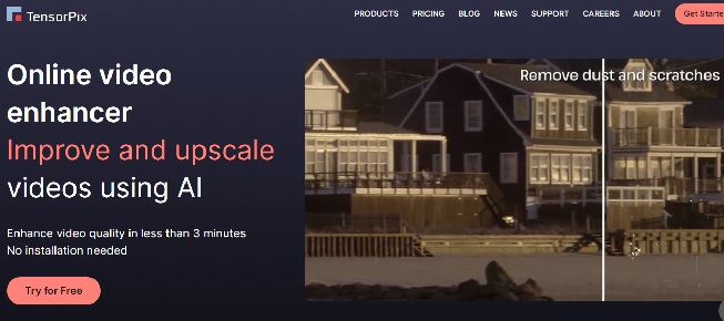 Tensorpix AI Image Enhancer Tool